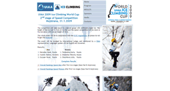 Desktop Screenshot of iwc.ice-climbing.net